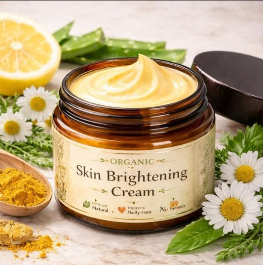Organic Skin Brightening Cream Buy 1 Get 1 FREE (100g + 100g)