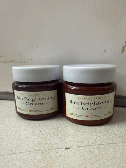 Organic Skin Brightening Cream Buy 1 Get 1 FREE (100g + 100g)