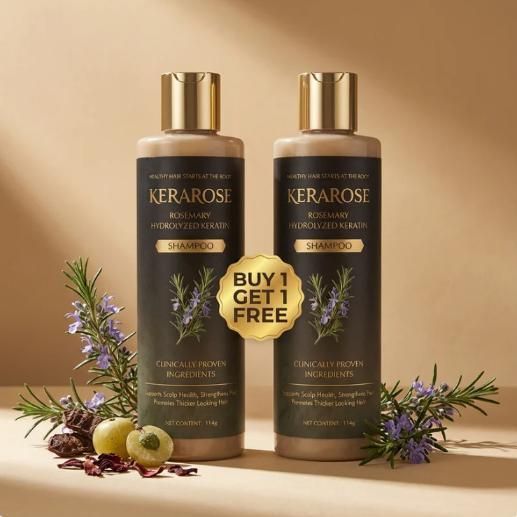 Rosemary Keratin Strength Shampoo – Buy 1 Get 1 FREE