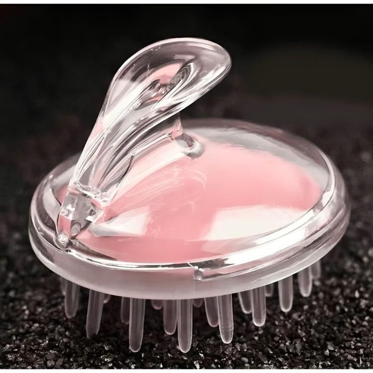 Soft Silicone Hair Scalp Massager – Deep Cleansing Shampoo Brush