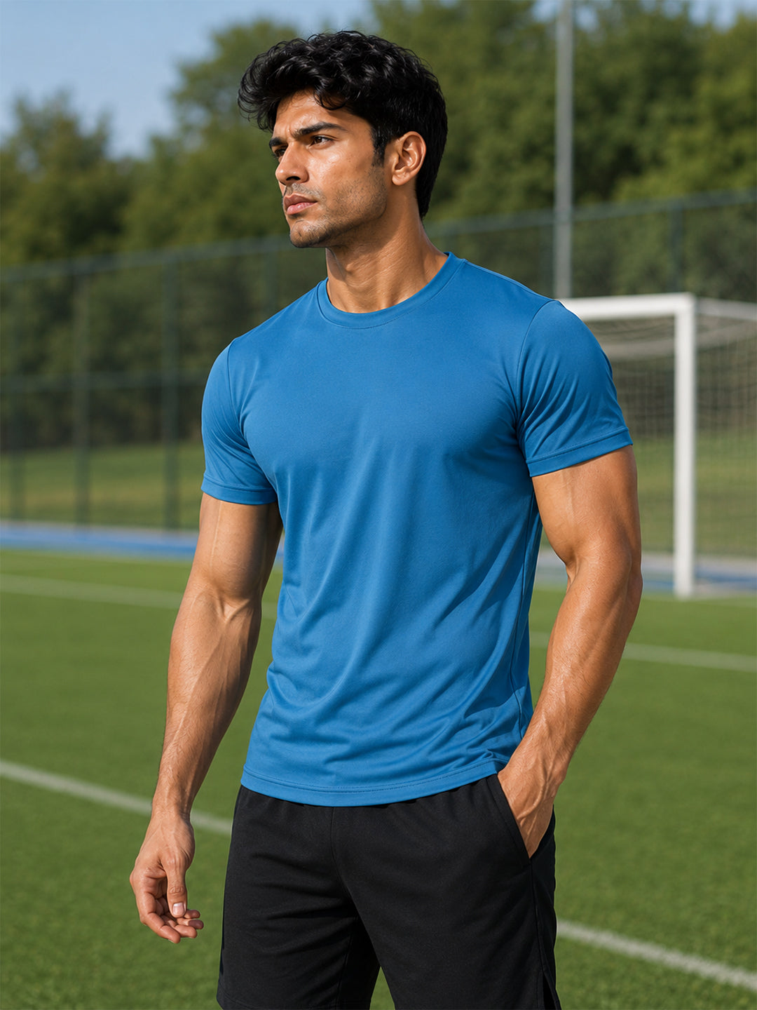 DS-Dry Fit T-Shirt Blue