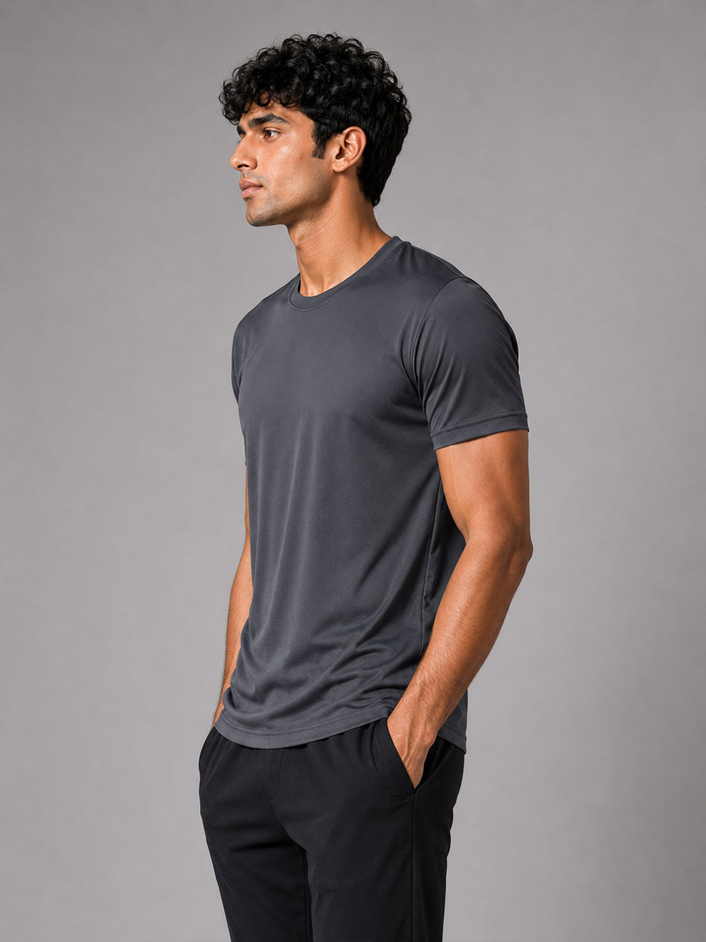 DS-Dry Fit T-Shirt Dark Gray