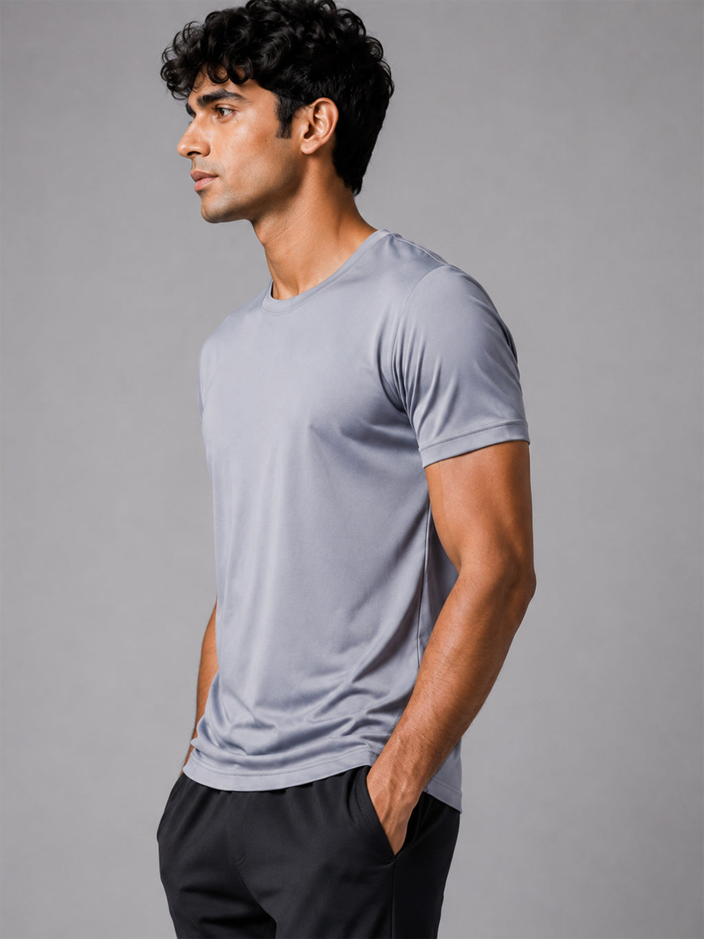 DS-Dry Fit T-Shirt Gray
