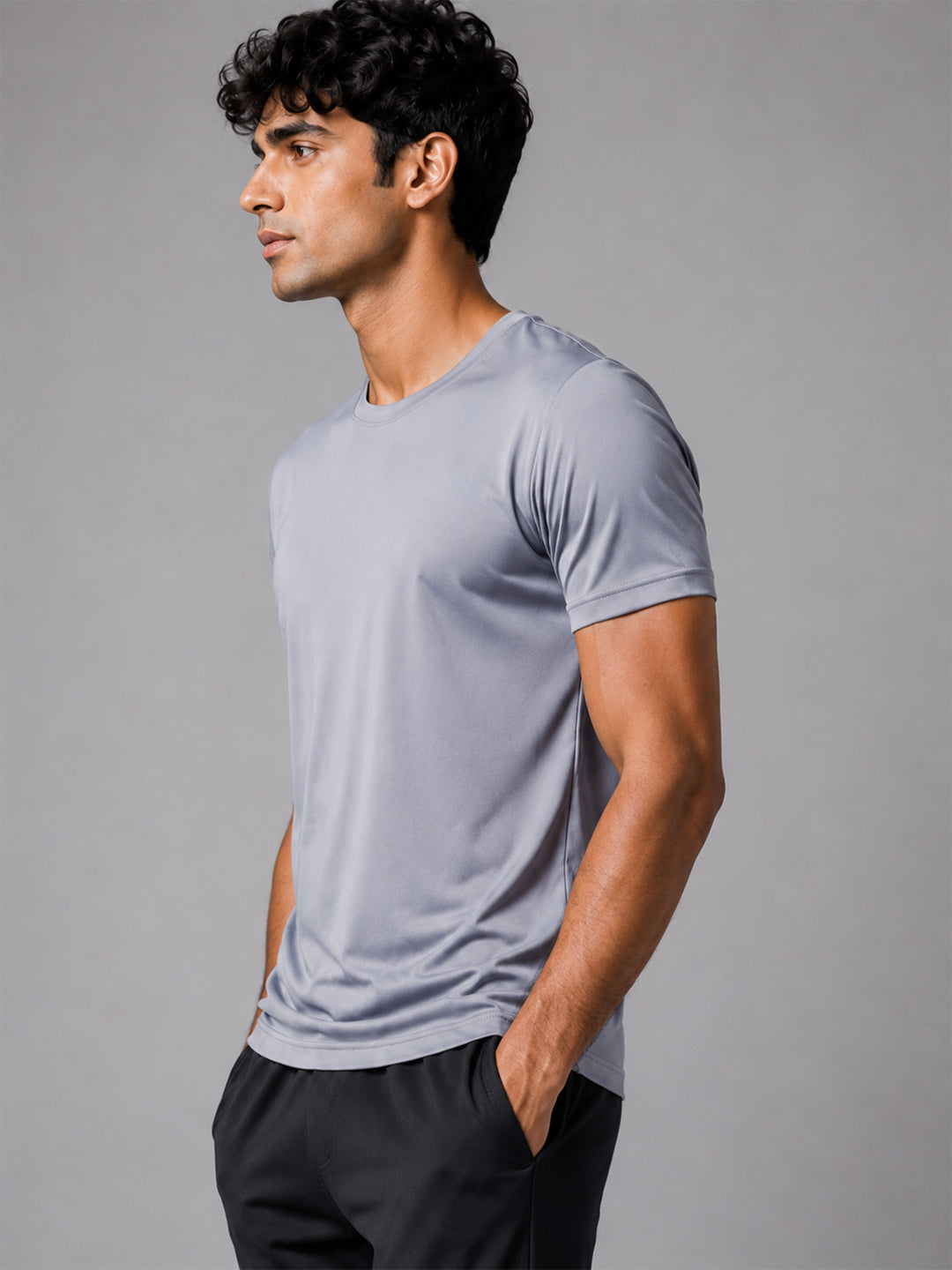 DS-Dry Fit T-Shirt Gray